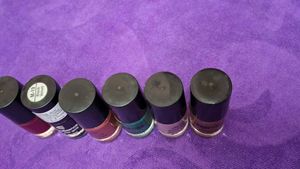 Banetion Mixed Nail Polish Lot - 6 Bottle