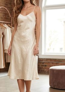 Elegant Satin Slip Dress