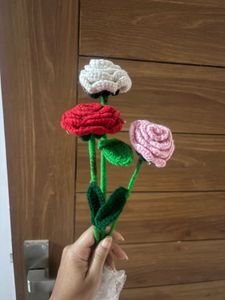 Handmade Crochet Roses