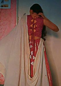 Navratri pink ghagra choli