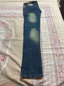 Men Blue Mud Washed Jeans