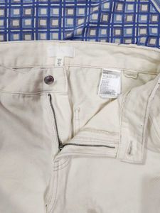 H&amp;m | Cream Cargo Pants