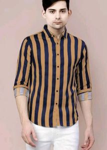 Stylish Striped Men's Casual Shirt