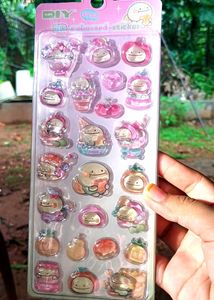 soso's 3D sticker sheet