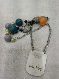 Beaded Statement Necklace