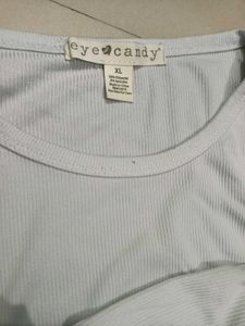 Ruched Stylish Top Size XL.