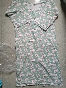 COTTON Floral Print Kurta