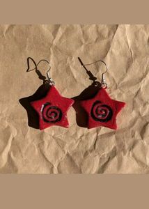 Swirl | Spiral Star Earrings