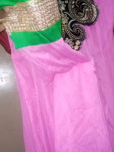 Anarkali Set With Full Hands