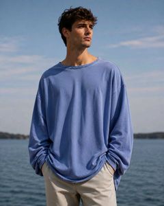 Blue Long Sleeve Tunic