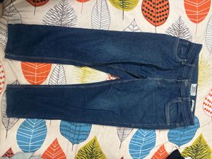 Roadster Dark Blue Slim Tapered Jeans