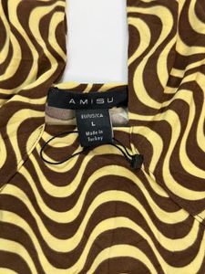 Y2K Swirl Halter Crop Top