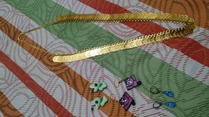 Golden Chain With 3 Tops