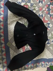 Classic Black Cardigan