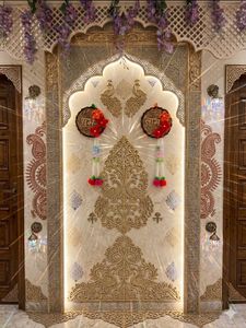 Beautiful Peacock Wall Decor Set subh labh