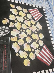 Unique Popcorn Theme Wall Art