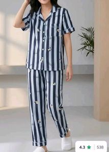 Cute Striped night suit