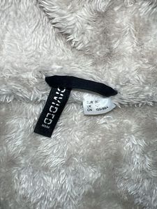 H&amp;M Black Fur Hooded Winter Parka Jacket