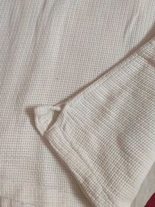 Zudio Men's White Waffle Knit  Resort Shirt