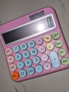 pastel kawaii standard 12 digit calculator
