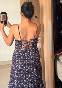 Floral Print Mini Slip Dress