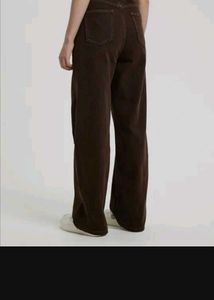 Brown Wide Leg Jeans