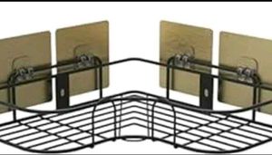 Bathroom Corner Shelf | Wall Mounted Storage Rack