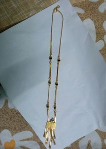Beautiful Golden Milan Haar Neckless