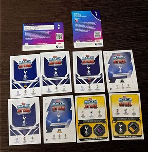 ⚪️Topps Tottenham Hotspur Football Cards