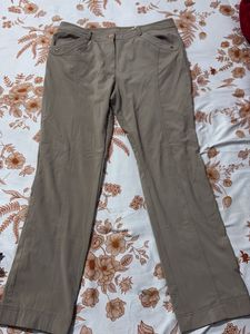Classic Beige Women's Pants