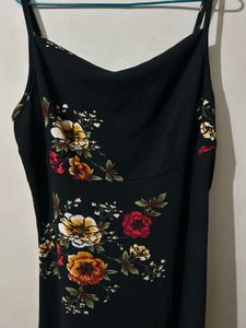 Floral Print Maxi Dress