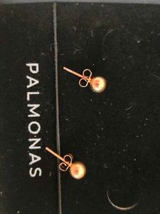 Plain Ball Stud Earrings