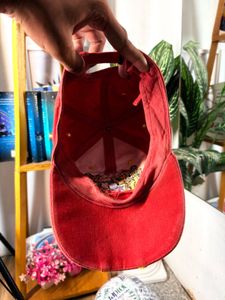 Red Bayern Baseball Cap