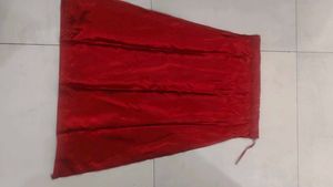 Maroon blouce and peticoat Set