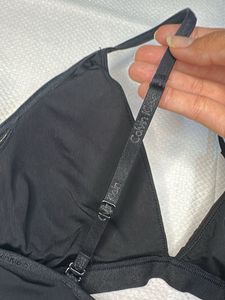 Black Triangle Bra