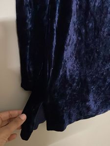 Designer Velvet Dress