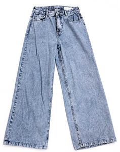 Light Wash Wide Leg Jeans