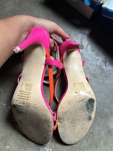 Pink Pencil Heels