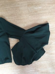 Zara Trafaluc Top In Dark Green