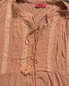 Boho Tiered Tassel Dress