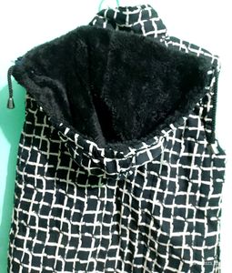 Black Half Sleeve Jacket