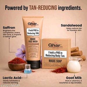 Ghar Magic Face Wash &amp; Soap