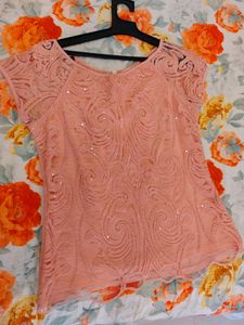 Pink Partywear Branded Top, Very Pretty Pink Top
