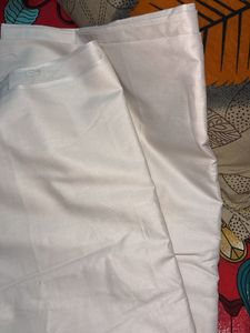 5 meter Elegant White Dress Material