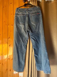 Madame Wide Leg Denim Jeans