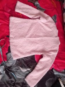 Warm Fir Top With Sequence Work