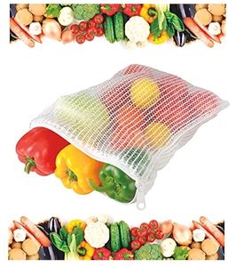 Reusable Vegetable Fridge Bags Set Of 6