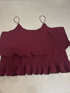 Elegant Pleated Top