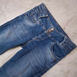 Hot Chic Blue Denim Jeans