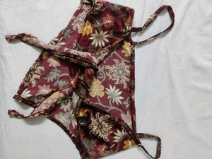 Boho scarf top